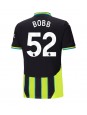 Manchester City Oscar Bobb #52 Auswärtstrikot 2024-25 Kurzarm